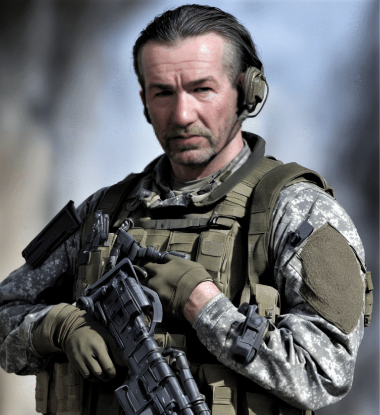 Mark Special Ops Character Headshot